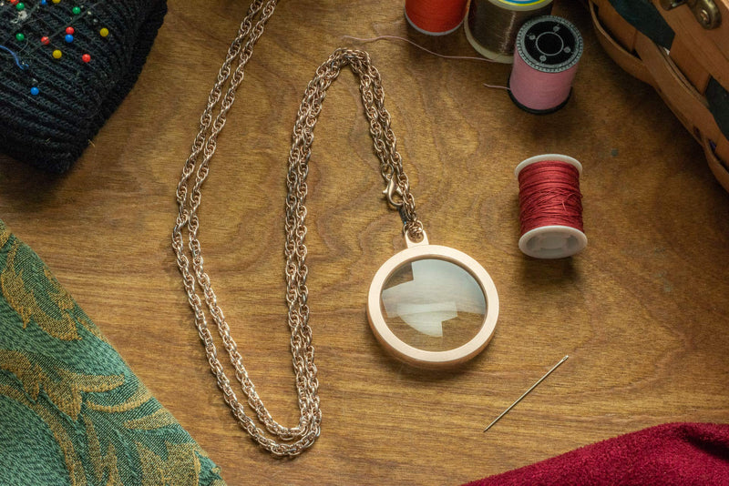 SE 36” Necklace Magnifier with 14 Diopter - MG2013RG Rose Gold