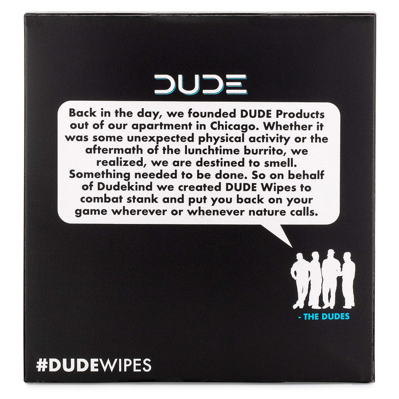 DUDE Wipes Flushable Wipes, Individually Wrapped for Travel, Unscented Wet Wipes with Vitamin-E & Aloe, Septic and Sewer Safe, 30 Count (Pack of 2)