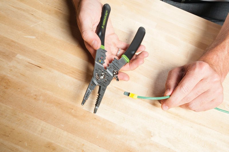 Greenlee 1927-SS Tool, 8-18AWG, Black
