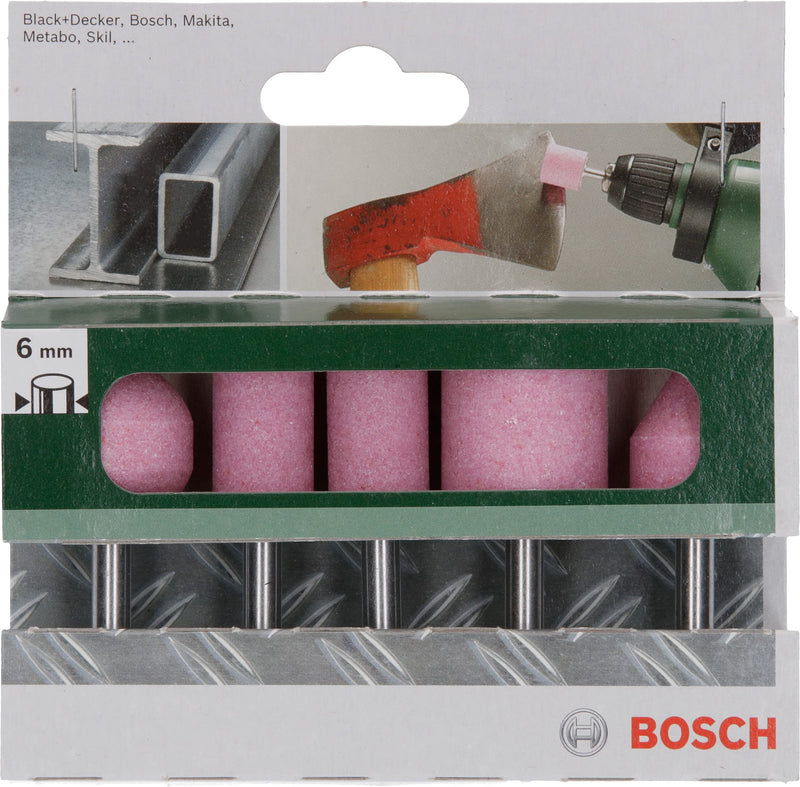 Bosch 2609256549 DIY Grinding Points - Set 6 mm, 60 mm, Set, Set, (5)