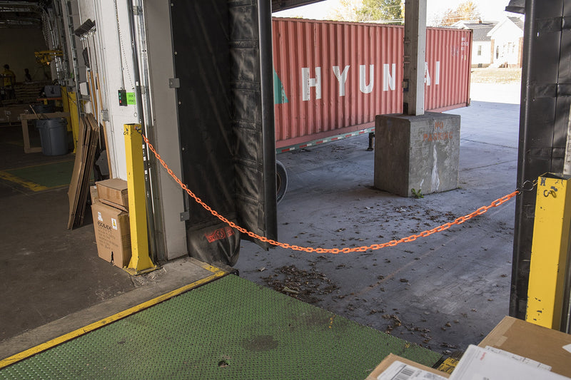 US Weight Loading Dock Kit Magnetic Safety Visual Barrier