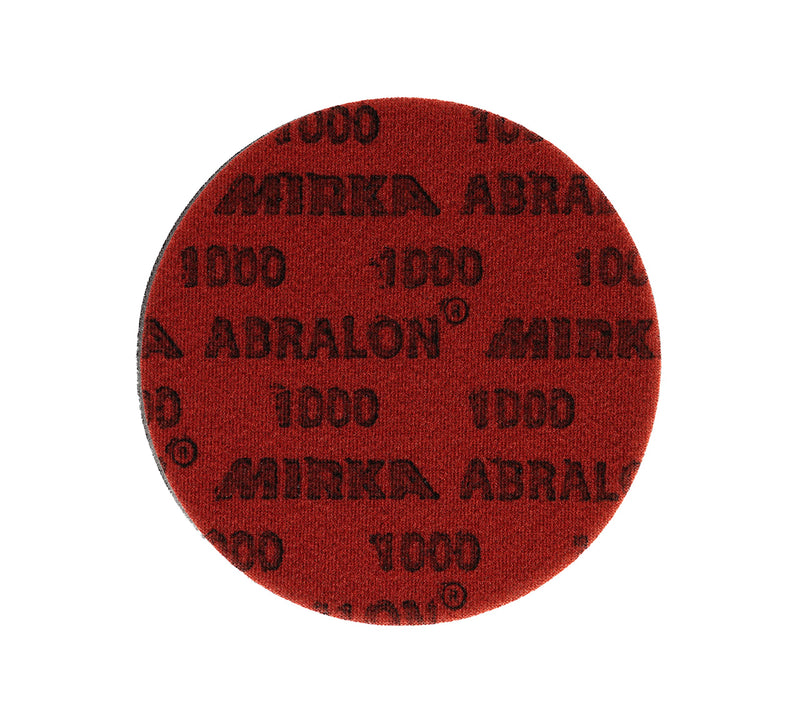 Mirka Abralon sanding disc polishing disc Ø 150mm Velcro 1000 grit, 2/pack, for sanding and polishing paint, wood, plastic, grit 2000