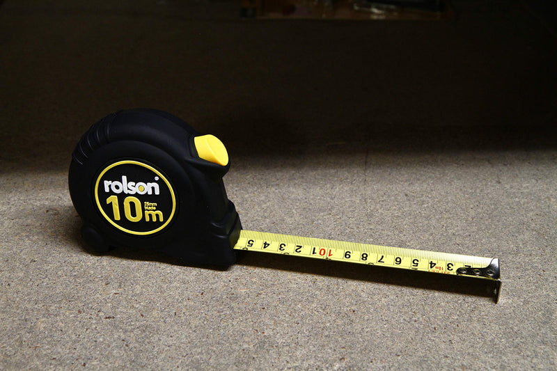 Rolson 50569 10m x 25mm tape measure 10 mx25 mm