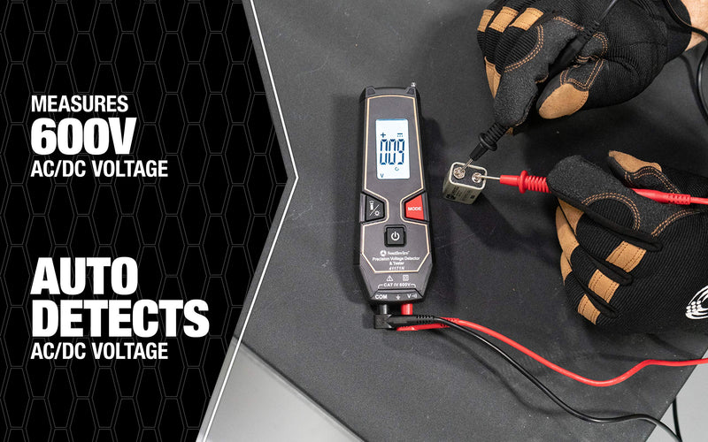Southwire - 65112140 41171N Precision Voltage Detector & Tester CMPCT w/ GFCI Tester