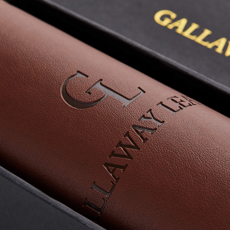 Gallaway Leather Desk Pad â€“ 36 x 17 inch - Desk Mat Home Office Desk Accessories Desktop Protector XXL Mouse Pad Writing Desk Blotter (Dark Brown)