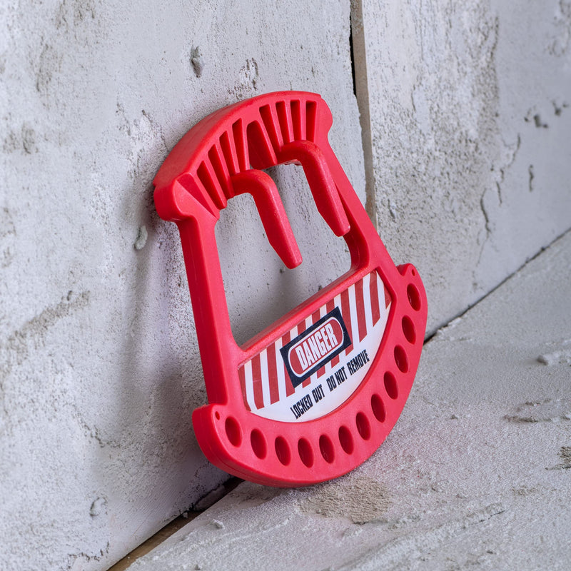 TRADESAFE Portable Lockout Locks Station - Lockout Tagout Locks Rack, Loto Device, Fits 12 Loto Padlocks, No Safety Padlocks Included