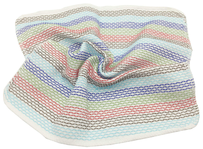Mia'sDream Kitchen Towels, Tidy 100% Cotton Dish Cloths Dish Rags Cleaning Cloth, Absorbent Odor Free Dishcloths Kitchen Dish Towels, 13inch x 13inch 8 Pack Multi Colors