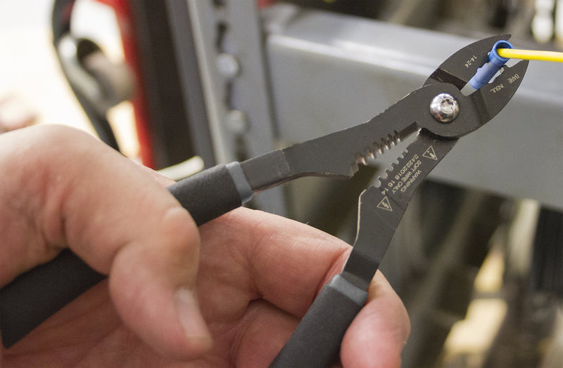 Lisle 68250 14-24 Gauge Compact Multi-Function Wire Stripper Multi Wire Stripper 14-24