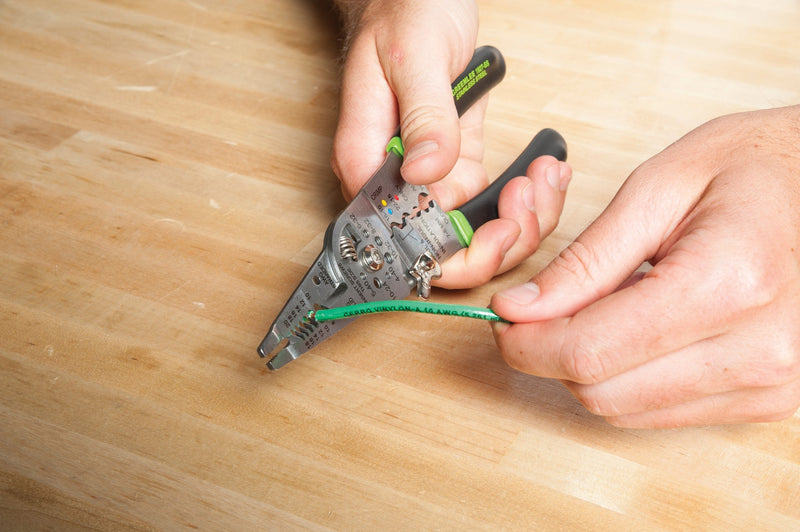 Greenlee 1927-SS Tool, 8-18AWG, Black