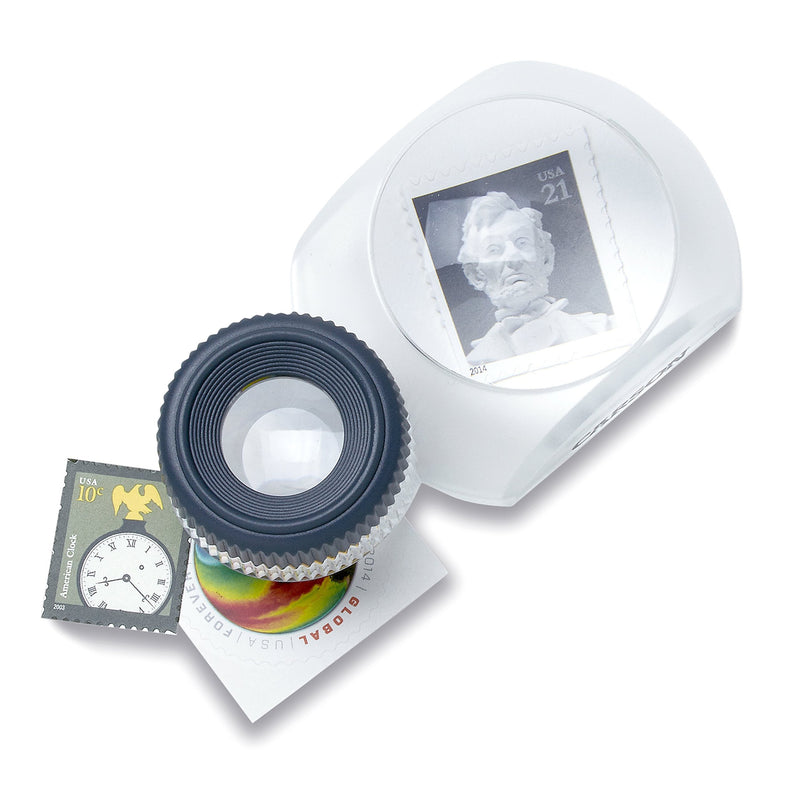 Carson DualView 3x Stand Loupe Magnifier with 12x Focusing Loupe (DV-30)