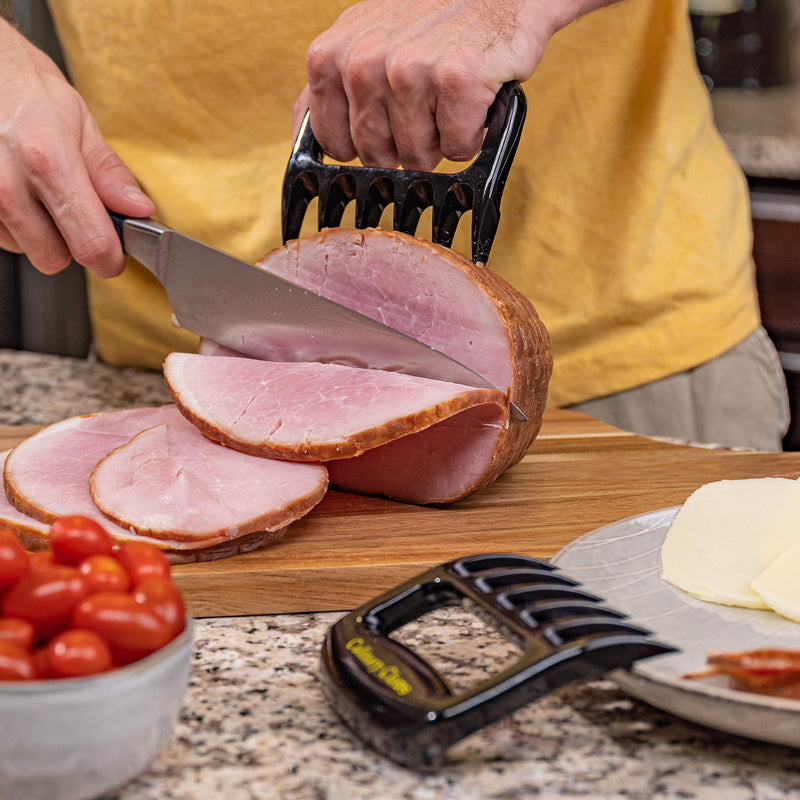 Meat Claws for Pulled Pork Shredding (2) | Bbq Grill Tools for Meat Handling | Heat Resistant Nylon Forks Perfect for Smoker Barbeque | Gift Box and Bonus Recipe Ebook