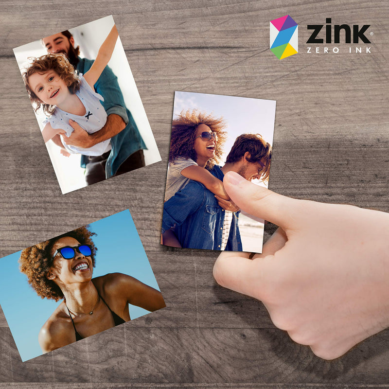 Zink 2"x3" Premium Instant Photo Paper (30 Pack) Compatible with Polaroid Snap, Snap Touch, Zip and Mint Cameras and Printers 30 Pack
