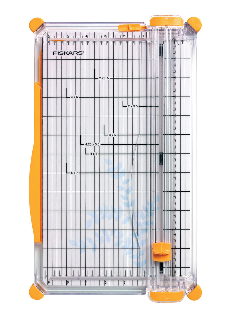 Fiskars 152490-1004 SureCut Deluxe Craft Paper Trimmer, 12 Inch