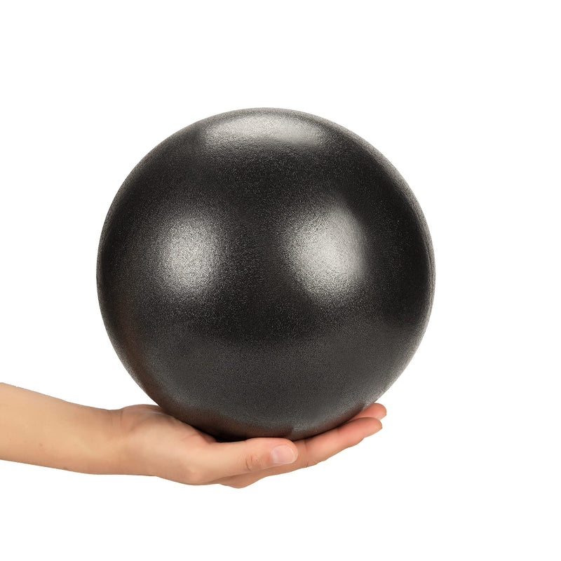 Pilates Ball, Pilates Ball Mini, Excersize Balls, 8 Exercise Ball, Yoga Balls, Ball 9 inch,Core Treatment, Explosion-Proof, Non-Slip Inflatable Small biack