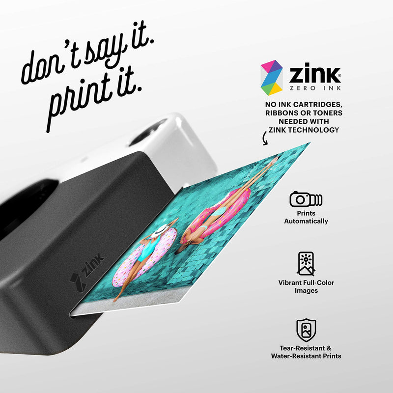 Kodak 2"x3" Premium Zink Photo Paper (20 Sheets) Compatible with Kodak Smile, Kodak Step, PRINTOMATIC 20 Pack Print Photo Paper