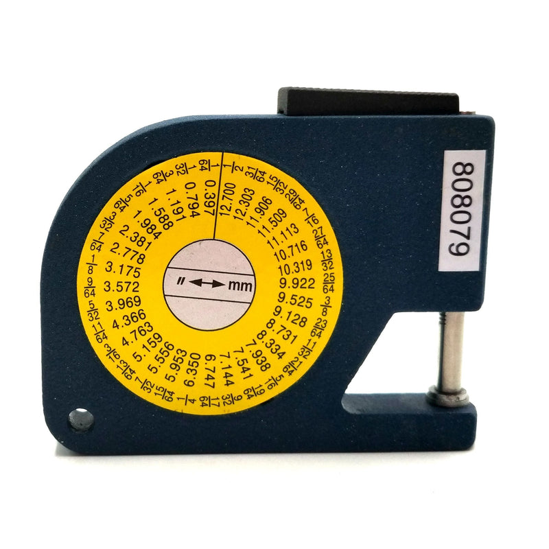 HFS (R) Thickness GAGE DIAL Micrometer Caliper Scope Sheet Paper (0.5"x0.001" Mechanical) 0.5"x0.001" Mechanical