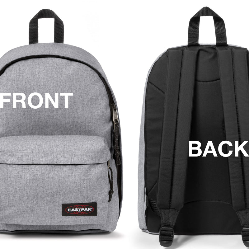 Eastpak Out of Office Backpack - Bag with 13" Laptop Sleeve - For School, Travel, Work, or Bookbag - Sunday Grey