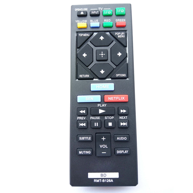 Gorilla babo Universal Remote for Sony Blu-Ray DVD Player BDP-BX120 BDP-BX320 BDPBX520 BDP-S1200 BDP-S2200 BDP-S3200 BDP-S520 BDP-S6200 BDPS2100 BDP-S2100