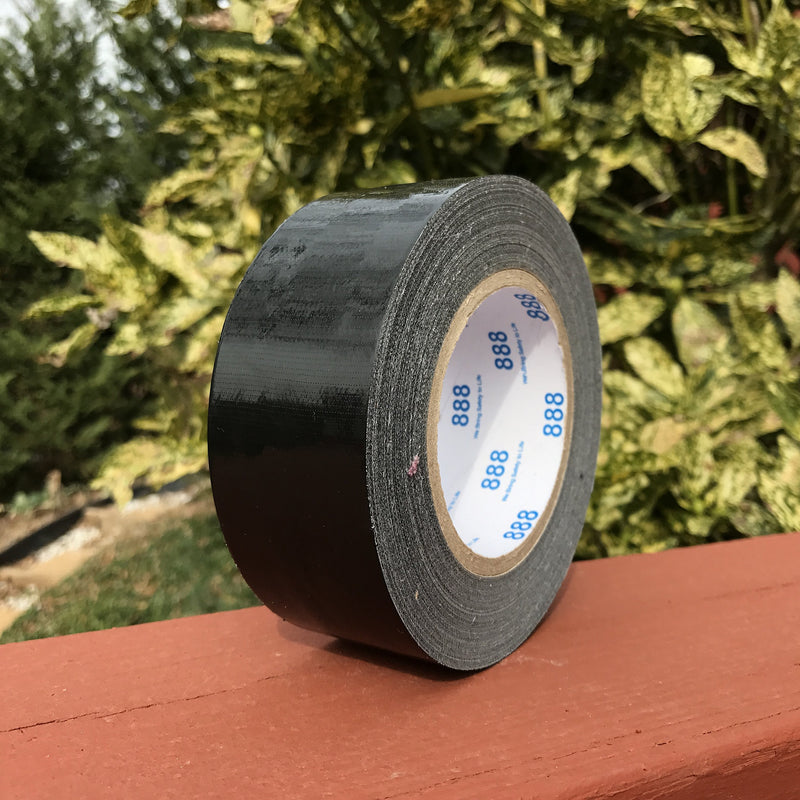 MG888 Black Colored Duct Tape Roll 1.88 Inches x 60 Yards for Repairs, Crafts, DIY, Multi Purpose 1.88" X 60 YARDS