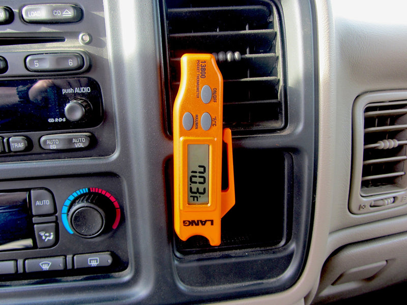 Lang Tools 13800 Digital Pocket Thermometer, Black