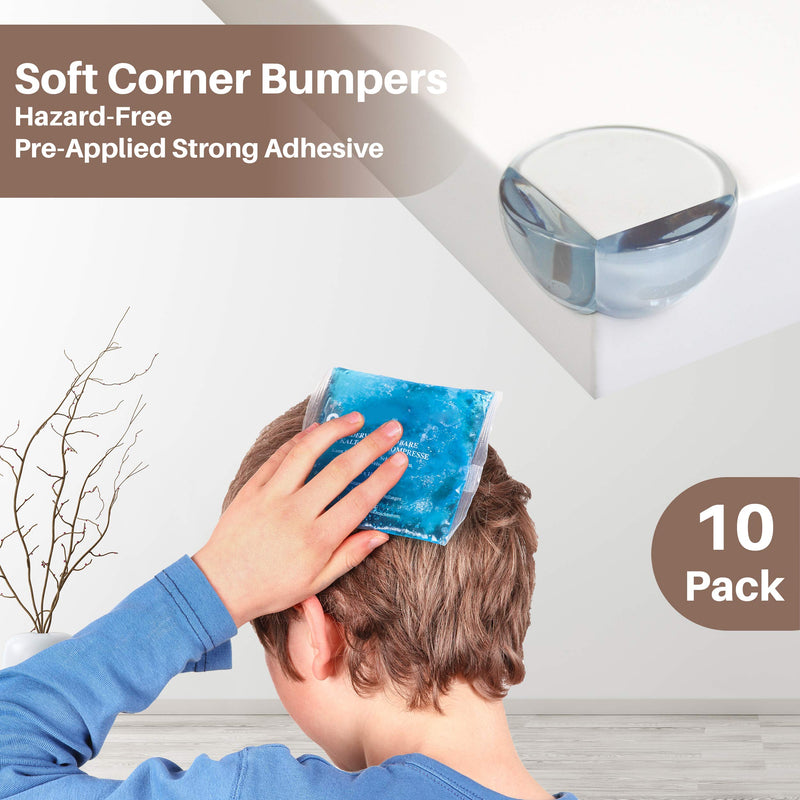 Complete Baby Proofing Kit - Child Safety Hidden Locks for Cabinets & Drawers, Adjustable Safety Latches, Corner Guards and Outlet Covers - Baby Proof Pack to Keep Your Child Safe at Home
