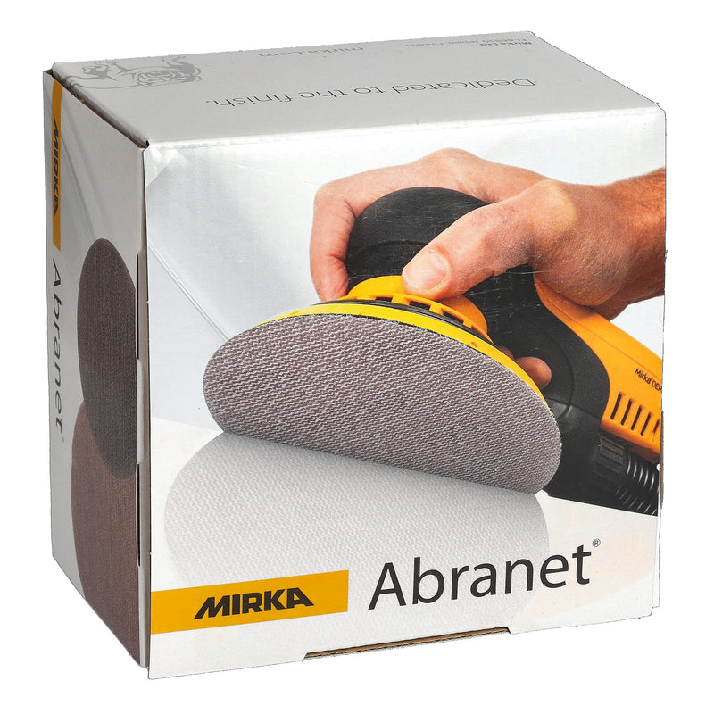 Mirka 9A-232-220 5-Inch 220 Grit Mesh Abrasive Dust Free Sanding Discs, Box of 50 Discs