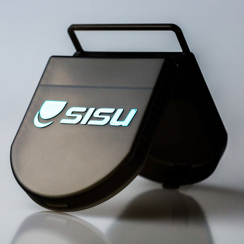 Sports Mouth Guard by SISU 3D 2.0mm Easy-to-Fit, Custom Fit Mouth Guard for Football, Hockey, Lacrosse, Basketball for Youth/Adults Storage Case