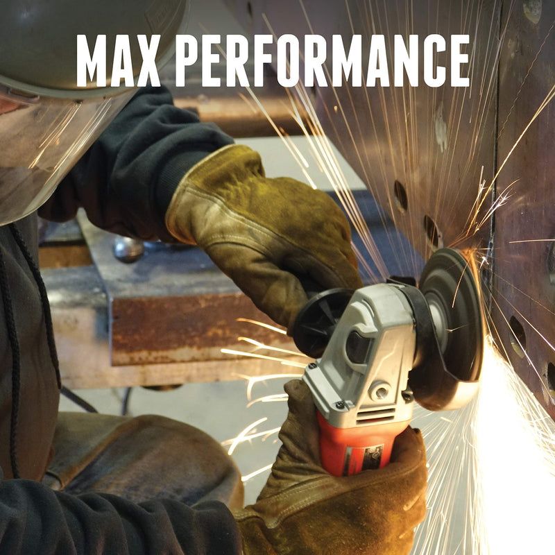 Weiler 69852 Tiger Ceramic Alumina Resin Fiber Sanding & Grinding Disc, 4-1/2" Diameter, 50 Grit, 7/8" Arbor Hole (Pack of 25)