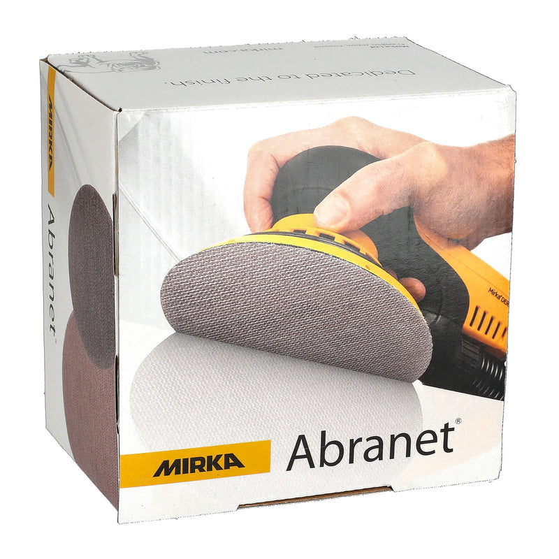 Mirka 9A-232-080 5-Inch 80 Grit Mesh Abrasive Dust Free Sanding Discs, Box of 50 Discs, Small 80 Grit - 50 Pack