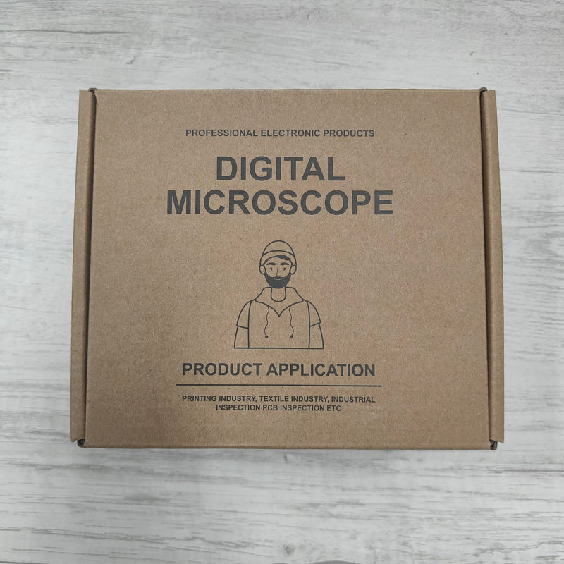 AOPICK Microscope, LCD Digital Microscope 1000X 4.3-Inch 1080P USB Microscope with 8 Adjustable LED Light, PC View, Compatible with MacOS Windows