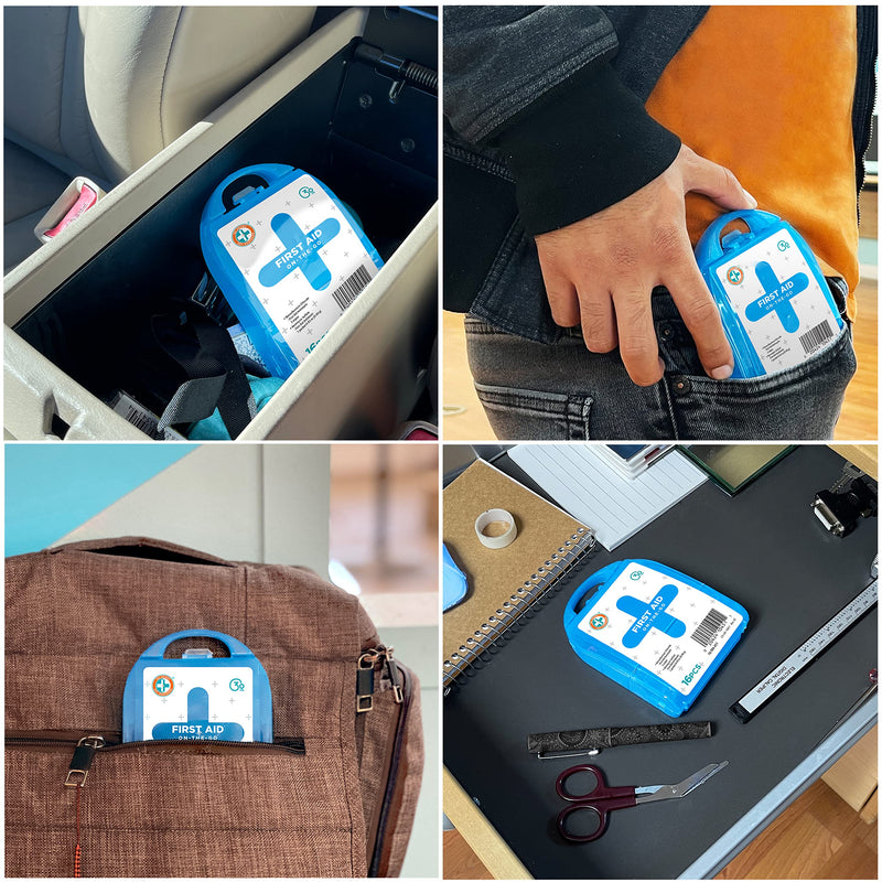 Be Smart Get Prepared Total Resources International "Let's Go Cuts & Scrapes" Compact First Aid Kit