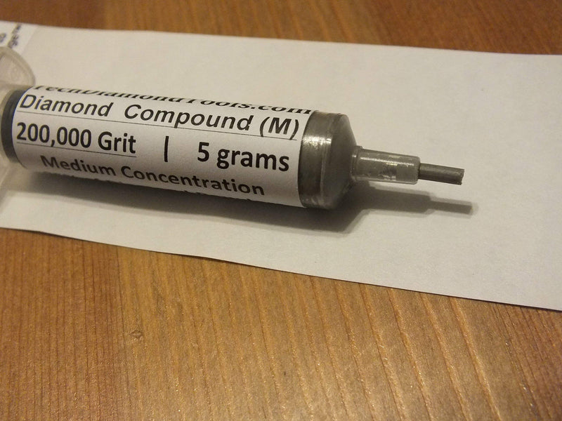 TechDiamondTools Kit of 3 Diamond Polishing Compound Polishing Paste 14000 100000 200000 Grit for Marble Glass Metal Rock Jewelry Resin Silver Gemstone 25% of Diamond Powder USA Made 200000 100000 14000 grit