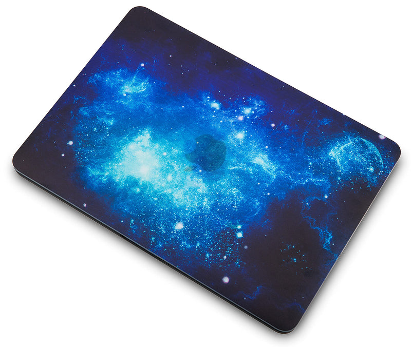 KECC Compatible with MacBook Pro 13 inch Case 2019-2016 with Touch Bar A2159 A1989 A1706 A1708 Protective Plastic Hard Shell + Keyboard Cover + Sleeve Plastic (Blue 2) Blue 2