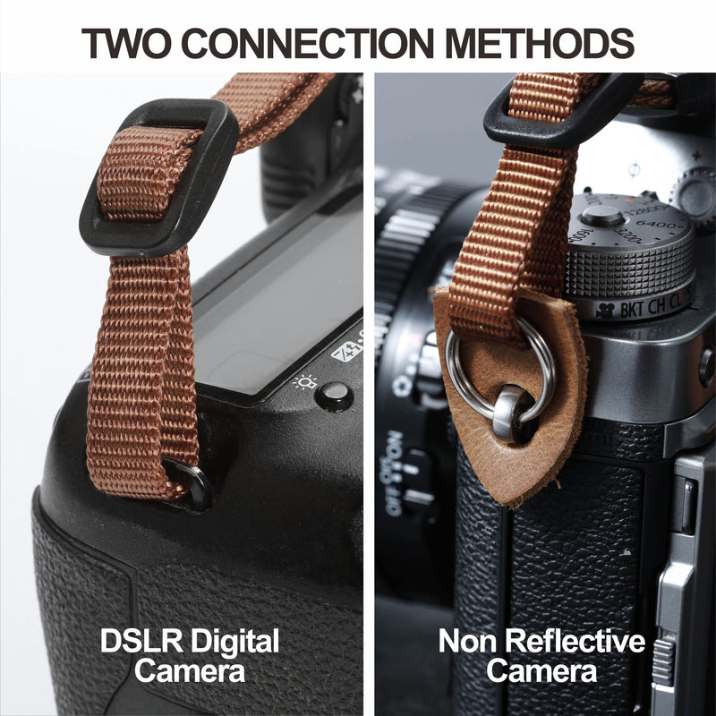 Camera Strap - 1.5" Cowhide Head Shoulder Neck Strap ,Retro Jacquard Embroidery Multi-pattern camera straps for Cameras and Binoculars,Cute Adjustable Thin Strap for Adults & Kids(Vintage Blue） Vintage Blue 1.5 inch Wide / Adjustable 31~60 inch