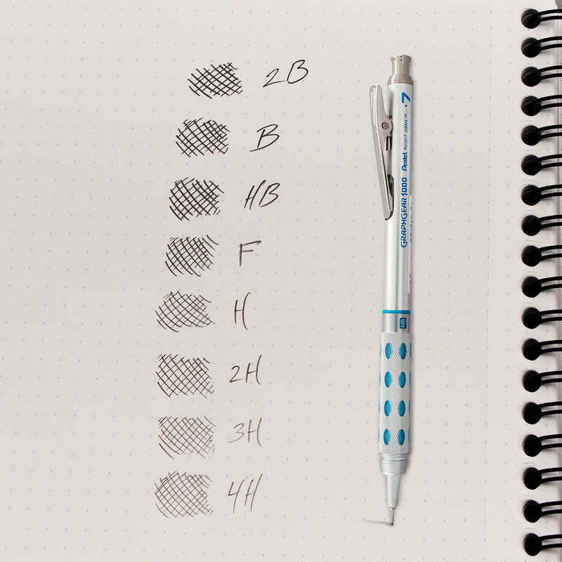 Pentel Super Hi-Polymer Lead Refills Value Pack (C257BPHB6), original version, 0.5/0.7mm