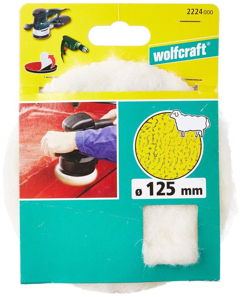 Wolfcraft 2224000 adhesive polishing hood diameter 125 mm d=125mm hood 125mm
