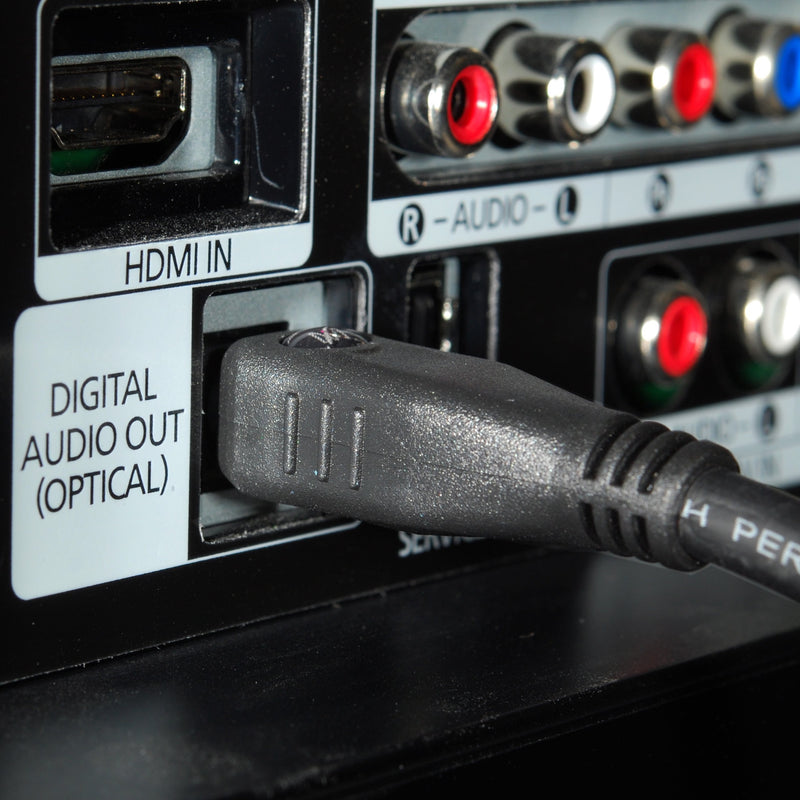 Mediabridge Toslink Cable (15 Feet) - Optical Digital Audio Cable 15 Feet