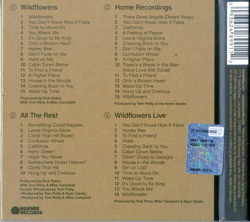 Wildflowers & All the Rest Deluxe Edition (4 CD)