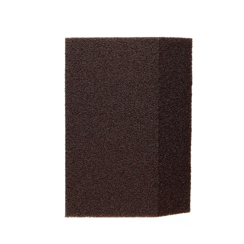 3M Sanding Sponge Single Angle, Fine grit, 4.875-in x 2.875-in by 1-in