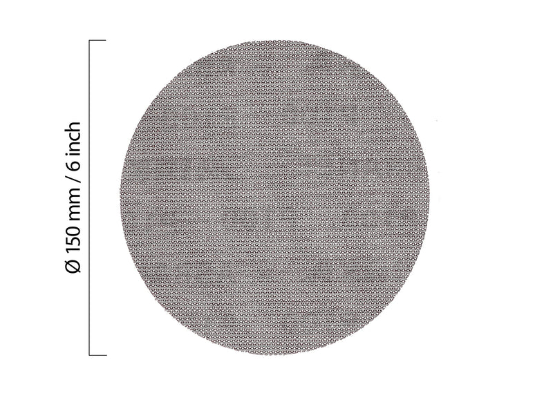 Mirka 9A-241-AP Abranet 6" Sanding Disc Assortment, 35 pack
