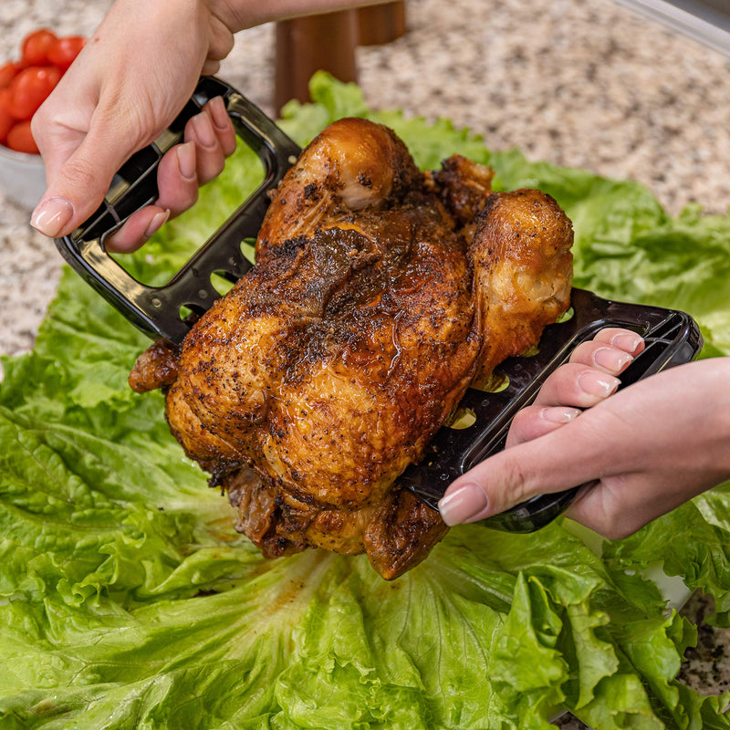 Meat Claws for Pulled Pork Shredding (2) | Bbq Grill Tools for Meat Handling | Heat Resistant Nylon Forks Perfect for Smoker Barbeque | Gift Box and Bonus Recipe Ebook