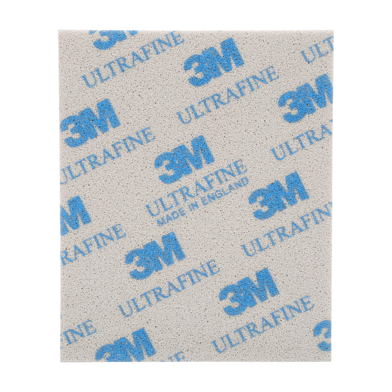 3M Softback Sanding Sponge, 02601, 4-1/2 in x 5-1/2 in, (115mm x 140mm), Ultrafine, 20 sponges per pack