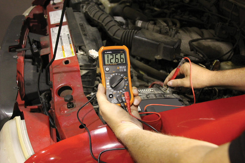 Lang Tools 13809 CAT III Digital Multimeter, Black