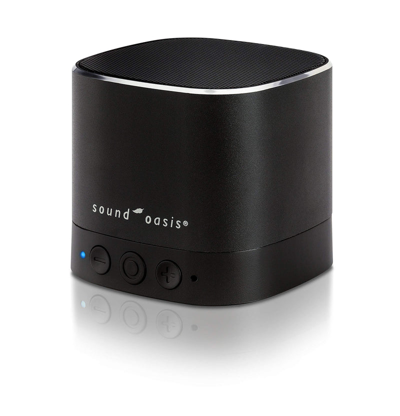 Sound Oasis Pink Noise Bluetooth Sound Machine for Sleeping, 20 Non-Looping Soothing Sounds with High Quality Speaker & Memory Function, Portable Sleep Sound Therapy for Home, Office or Travel