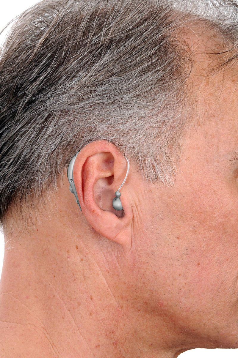 MSA 30X Silver Sound Amplifier Rechargeable Sound Amplifier with Tips and Cleaning Brush (1 Piece)… 1 Silver Sound Amplifier w/ Kit