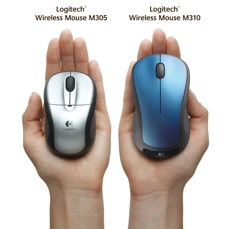 Logitech Wireless Mouse M310 (Peacock Blue)