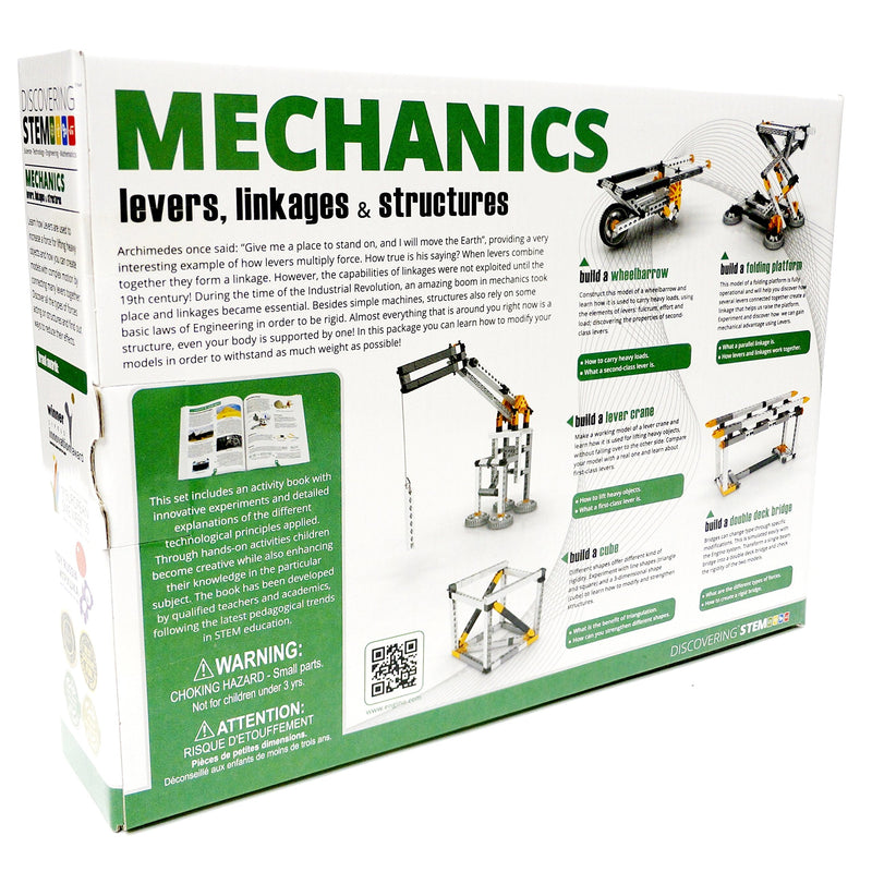 Engino Discovering Stem: Levers, Linkages & Structures Building Kit