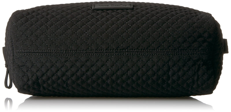 Vera Bradley Women's Microfiber Large Cosmetic Makeup Organizer Bag One Size Classic Black