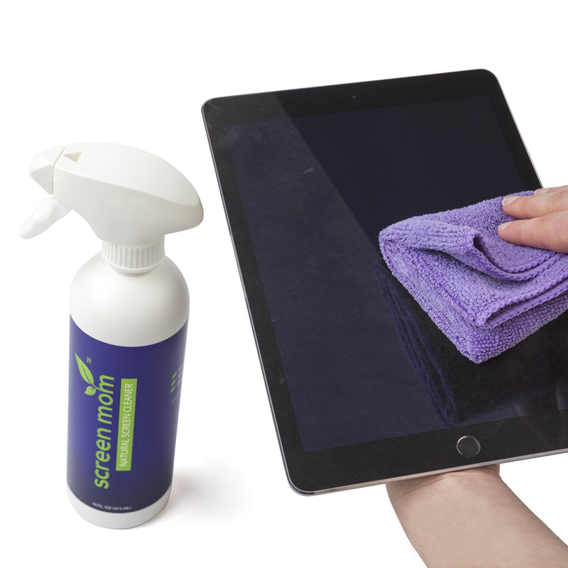 Screen Cleaner Kit - Best for LED & LCD TV, Computer Monitor, Laptop, and iPad Screens â€“ Contains Over 1,572 Sprays in Each Large 16 Ounce Bottle â€“ Includes Premium Microfiber Cloth