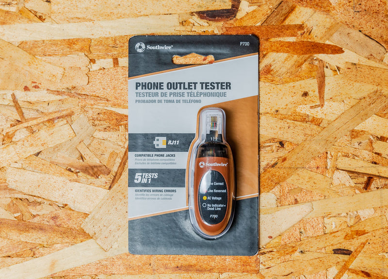 Southwire TESTER, P700 PHONE OUTLET TESTER